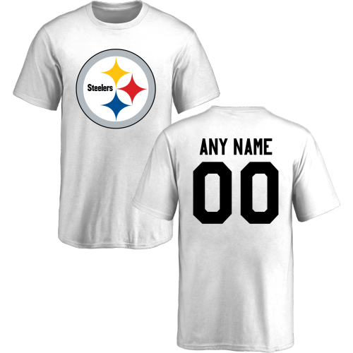 Youth Pittsburgh Steelers Design-Your-Own Short Sleeve Custom NFL T-Shirt->nfl t-shirts->Sports Accessory